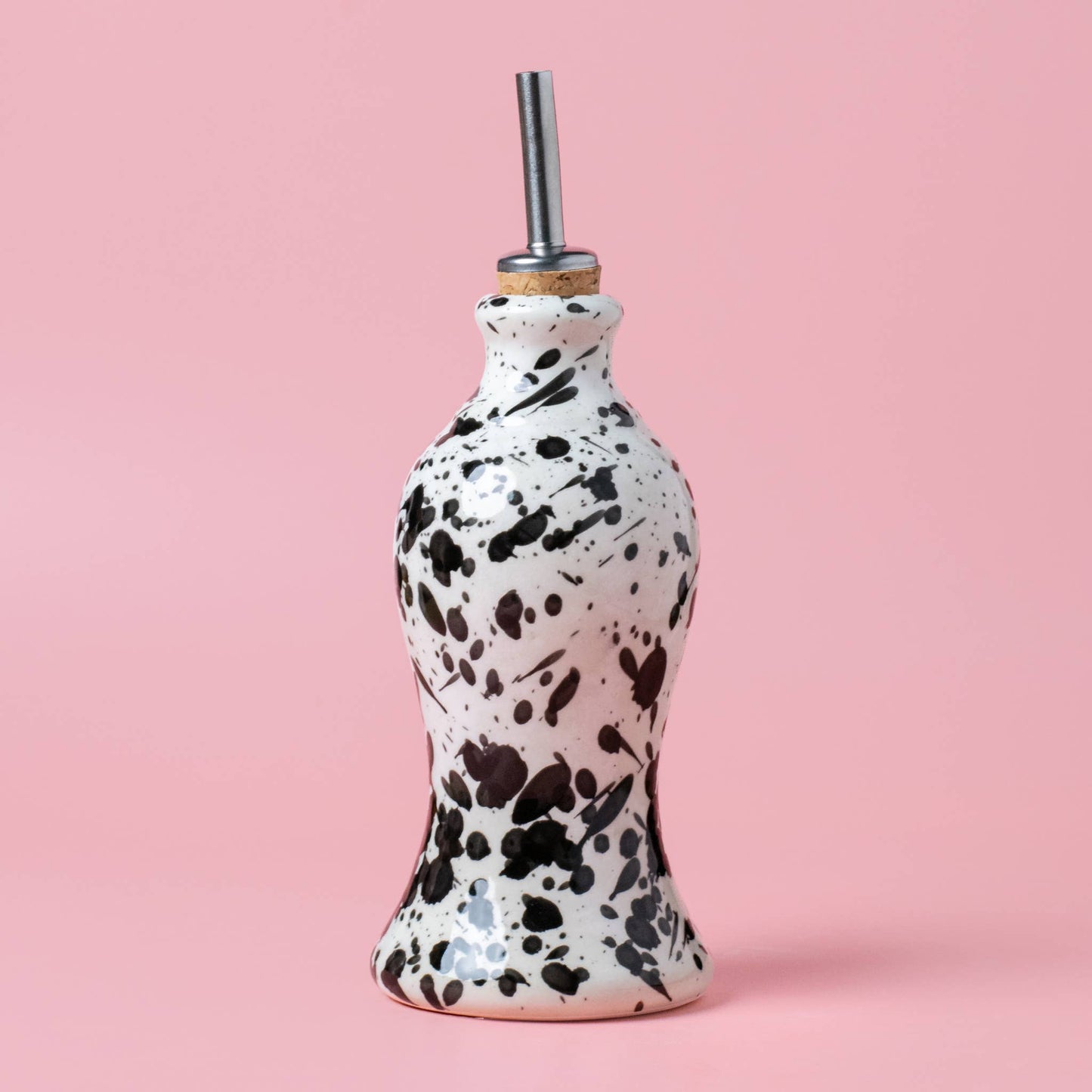 Handmade Ceramic Oil Dispenser - Noir