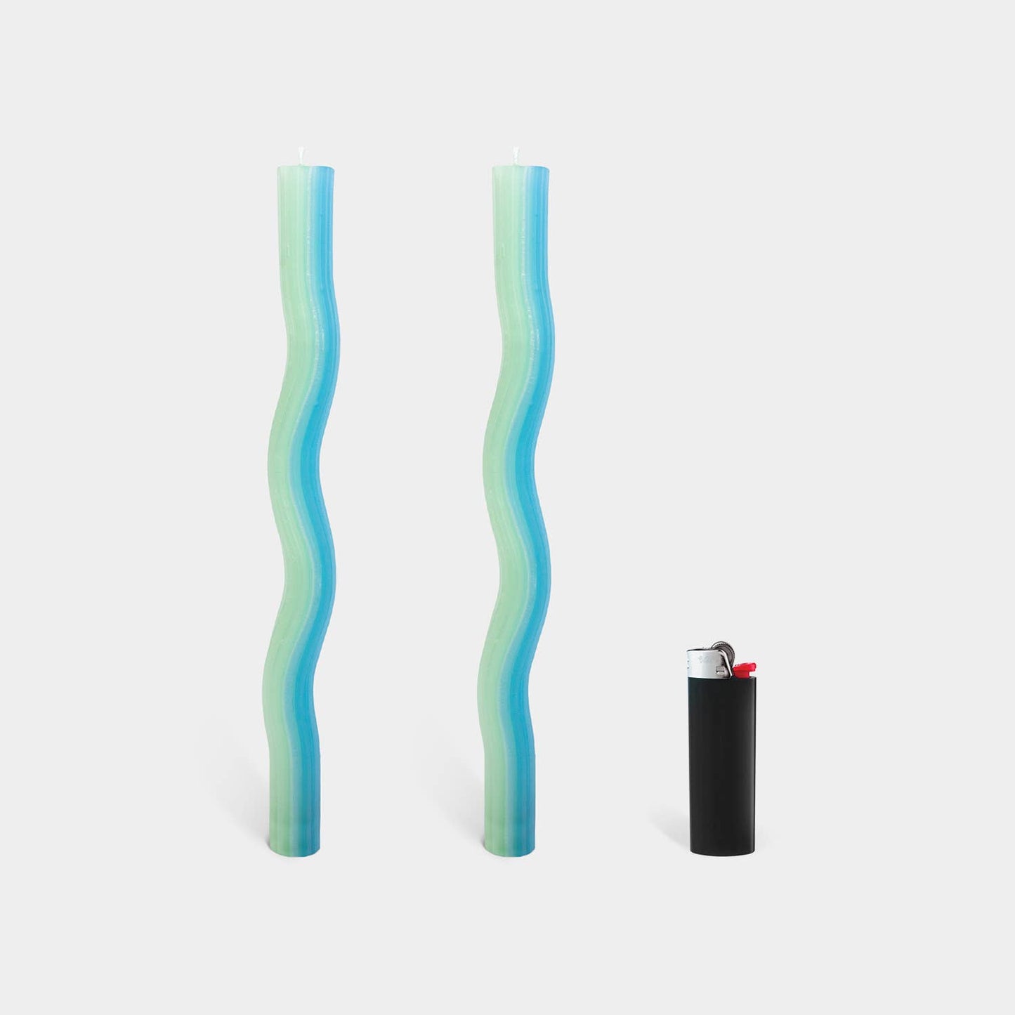 Mint Taper Candles