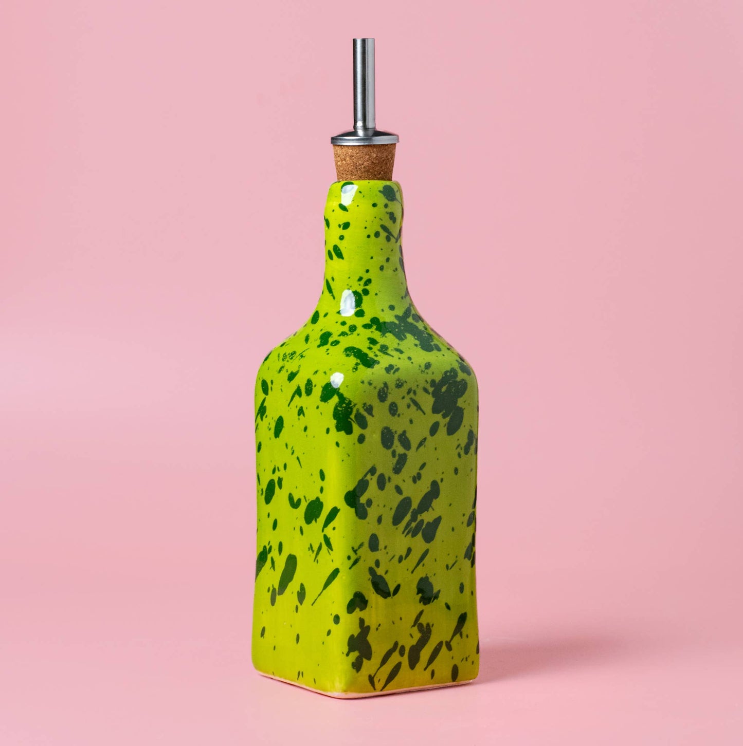 Handmade Ceramic Oil Bottle - Mojito
