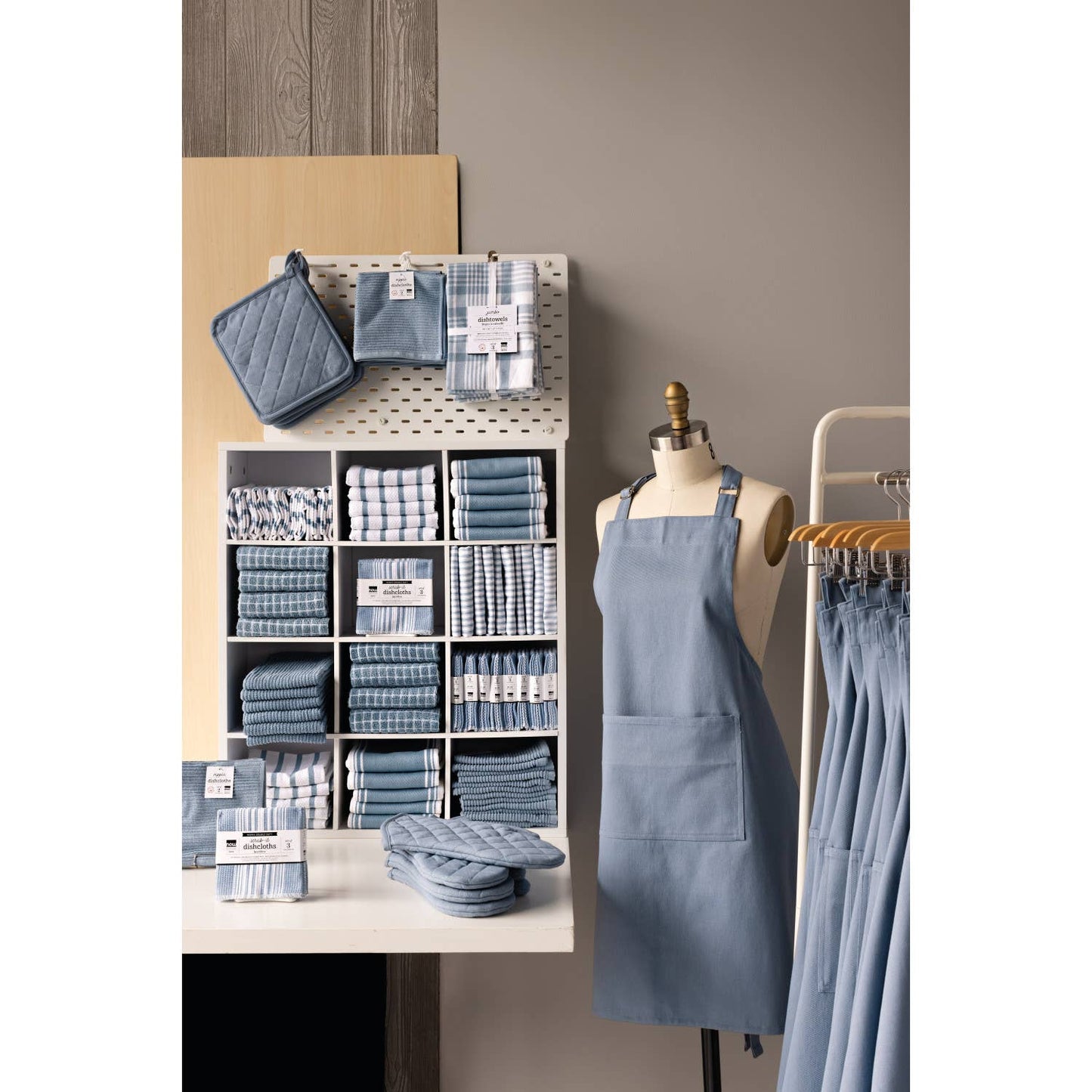 Slate Blue Chef Apron