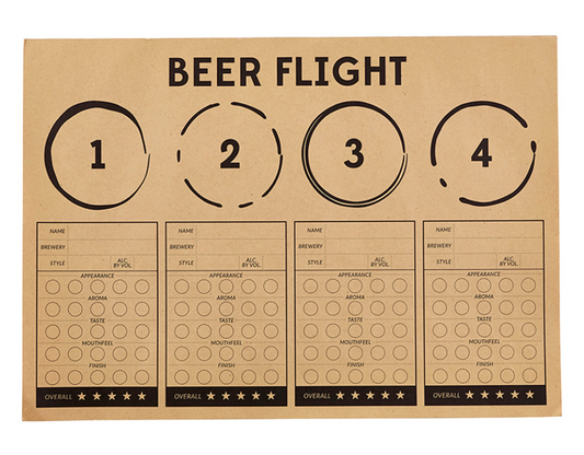 Beer Flight Placemats