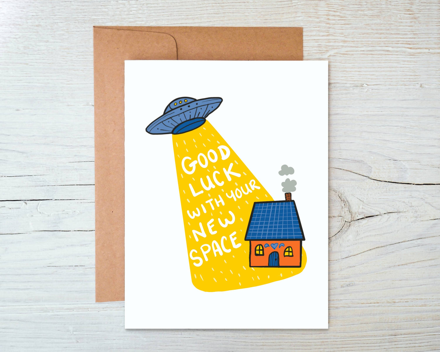 UFO Good Luck With Your New Space